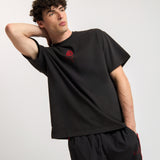 AC MILAN BLACK T-SHIRT FOOTBALL STATEMENT COLLECTION