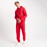AC MILAN RED ZIP-UP SWEATSHIRT ESSENTIAL COLLECTION