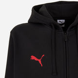 AC MILAN BLACK ZIP-UP SWEATSHIRT ESSENTIAL COLLECTION