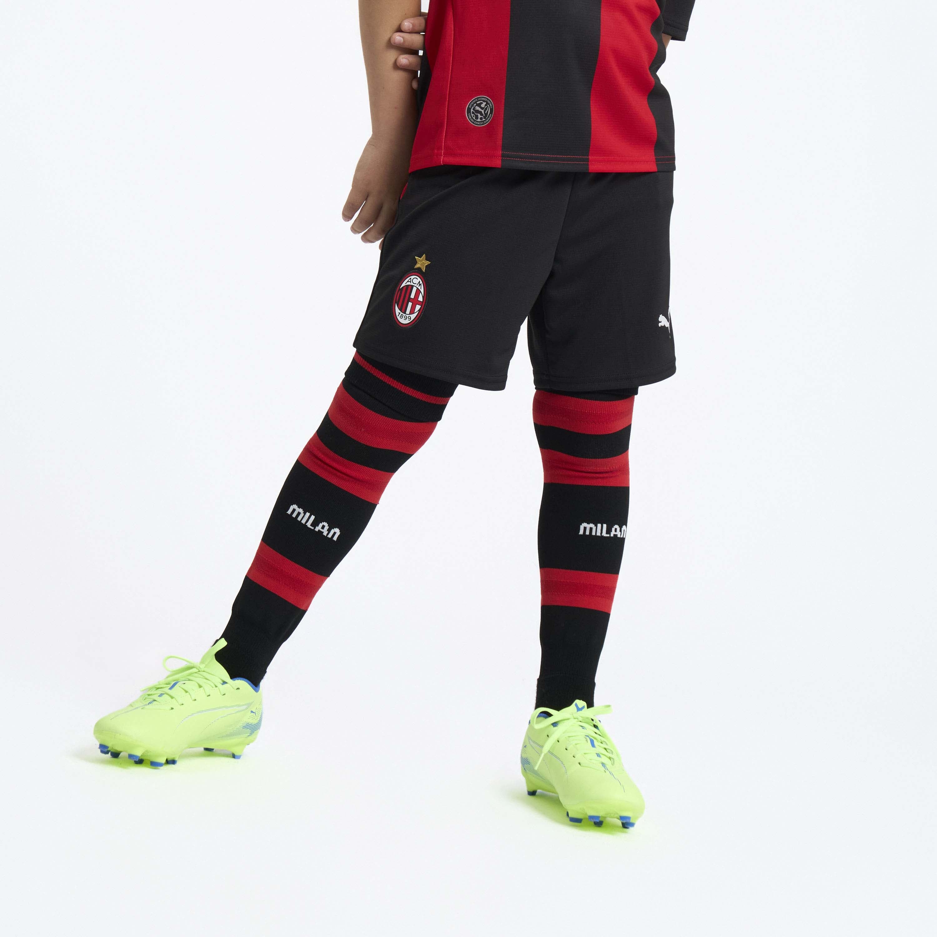 PANTALONCINI NERI MILAN GARA HOME 2026/27 BAMBINO