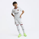MILAN AWAY 2026/27 KIDS' WHITE SHORTS