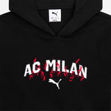 AC MILAN KIDS BLACK HOODIE CULTURE COLLECTION