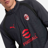 MILAN 1/4 ZIP LONG-SLEEVE TRAINING 2026/27 DARK GREY JERSEY