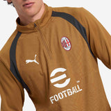 MILAN 1/4 ZIP LONG-SLEEVE TRAINING 2026/27 GOLD JERSEY
