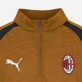 MILAN 1/4 ZIP LONG-SLEEVE TRAINING 2026/27 GOLD JERSEY