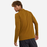 MILAN TRAINING 2026/27 GOLD JACKET WITH ZIPPER AND POCKETS