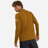 MILAN TRAINING 2026/27 GOLD JACKET WITH ZIPPER AND POCKETS