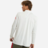 MILAN TRAINING 2026/27 WHITE JACKET WITH ZIPPER AND POCKETS