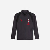 MILAN TRAINING 2026/27 KIDS' DARK GREY JACKET WITH ZIPPER AND POCKETS