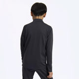 MILAN TRAINING 2026/27 KIDS' DARK GREY JACKET WITH ZIPPER AND POCKETS