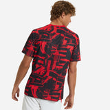 MILAN PREMATCH 2026/27 RED AND BLACK T-SHIRT