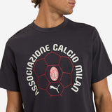 AC MILAN GREY T-SHIRT CULTURE COLLECTION