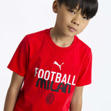 AC MILAN KIDS RED T-SHIRT CULTURE COLLECTION