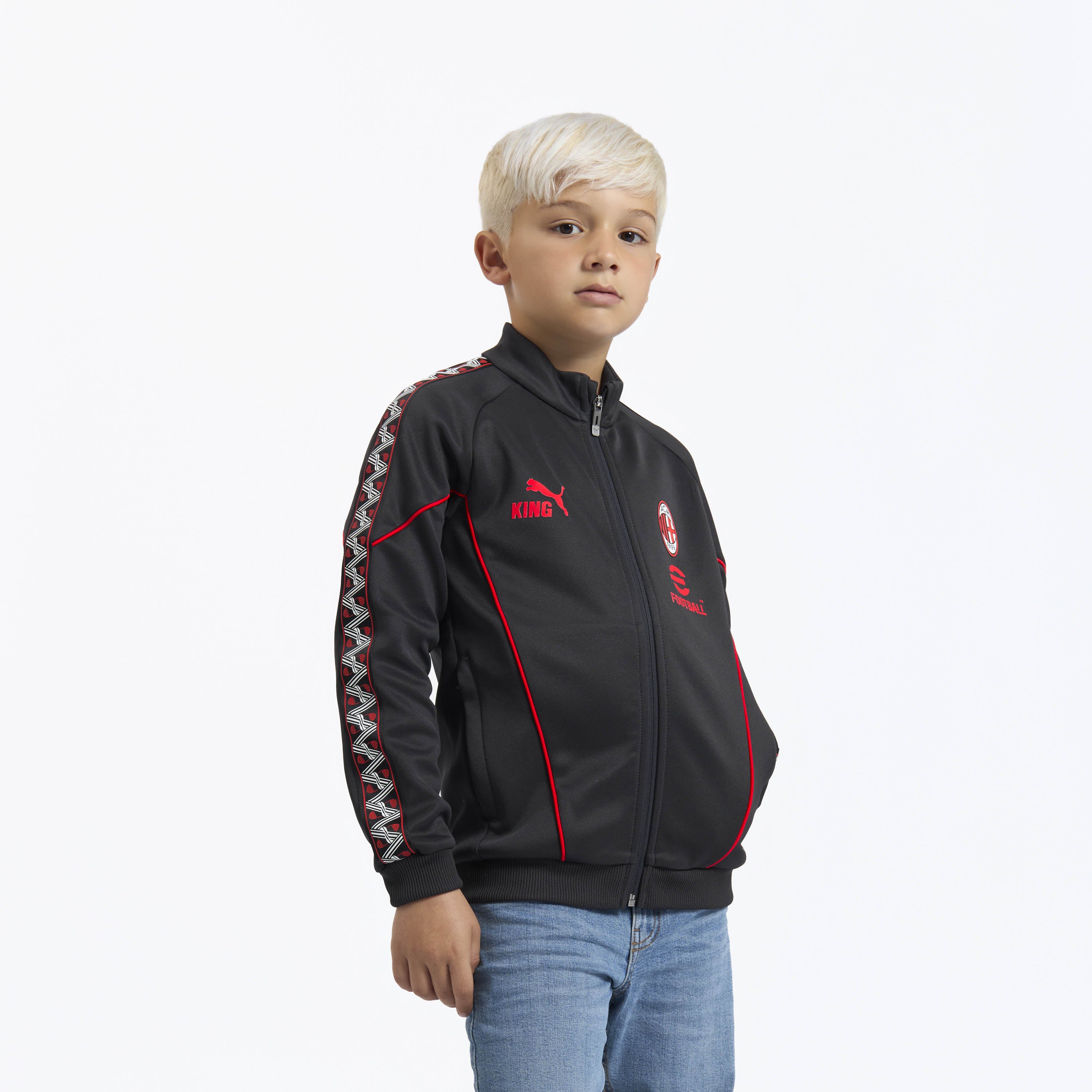 GIACCA GRIGIA MILAN KING BAMBINO
