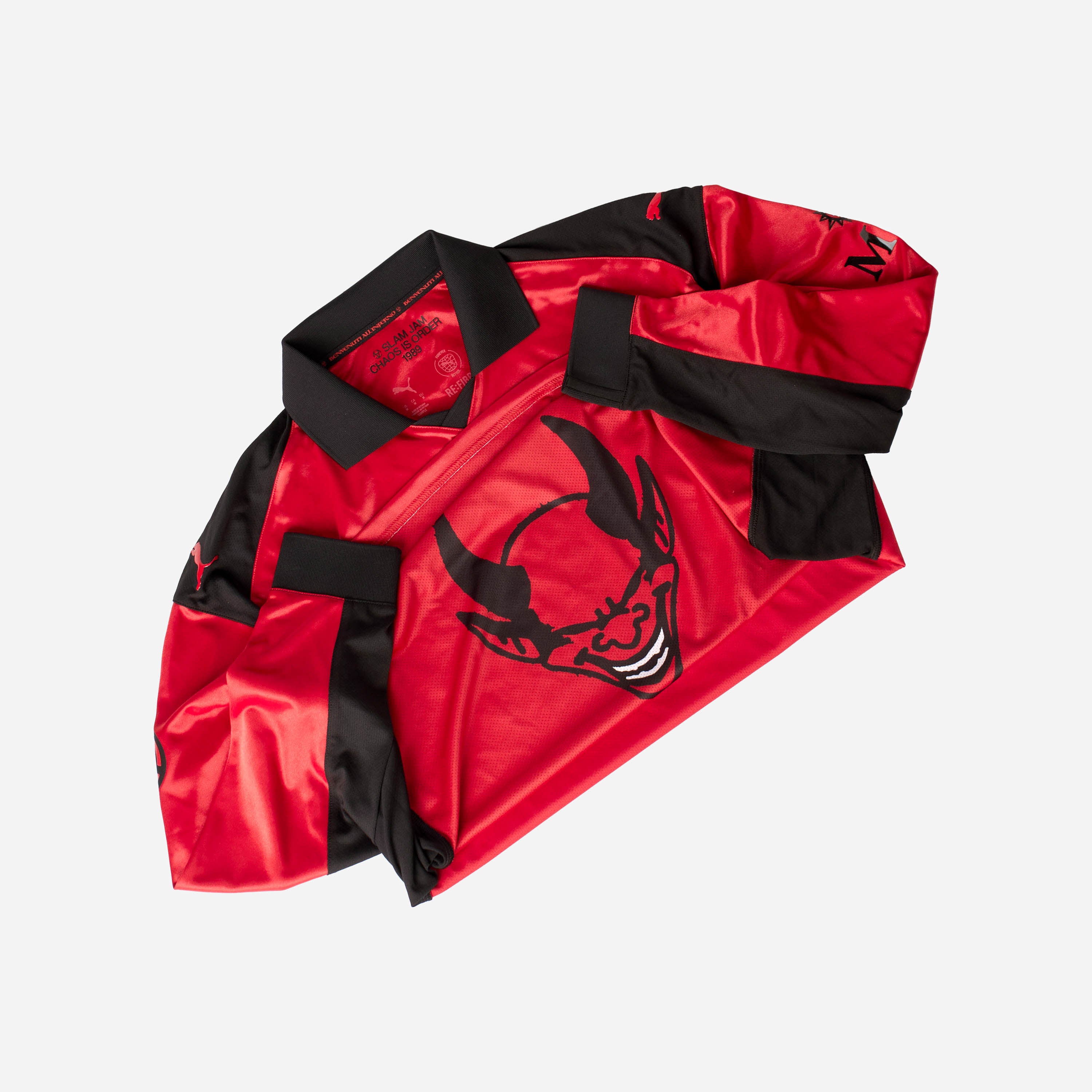 MAGLIA ROSSA EDIZIONE LIMITATA PUMA X AC MILAN X SLAM JAM