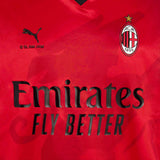 LIMITED EDITION RED JERSEY PUMA X AC MILAN X SLAM JAM
