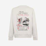 AC MILAN SWATSHIRT WITH BACK PRINT CITY COLLECTION