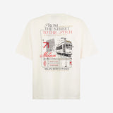 AC MILAN T-SHIRT WITH BACK PRINT CITY COLLECTION