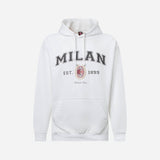 AC MILAN COLLEGE COLLECTION WHITE HOODIE