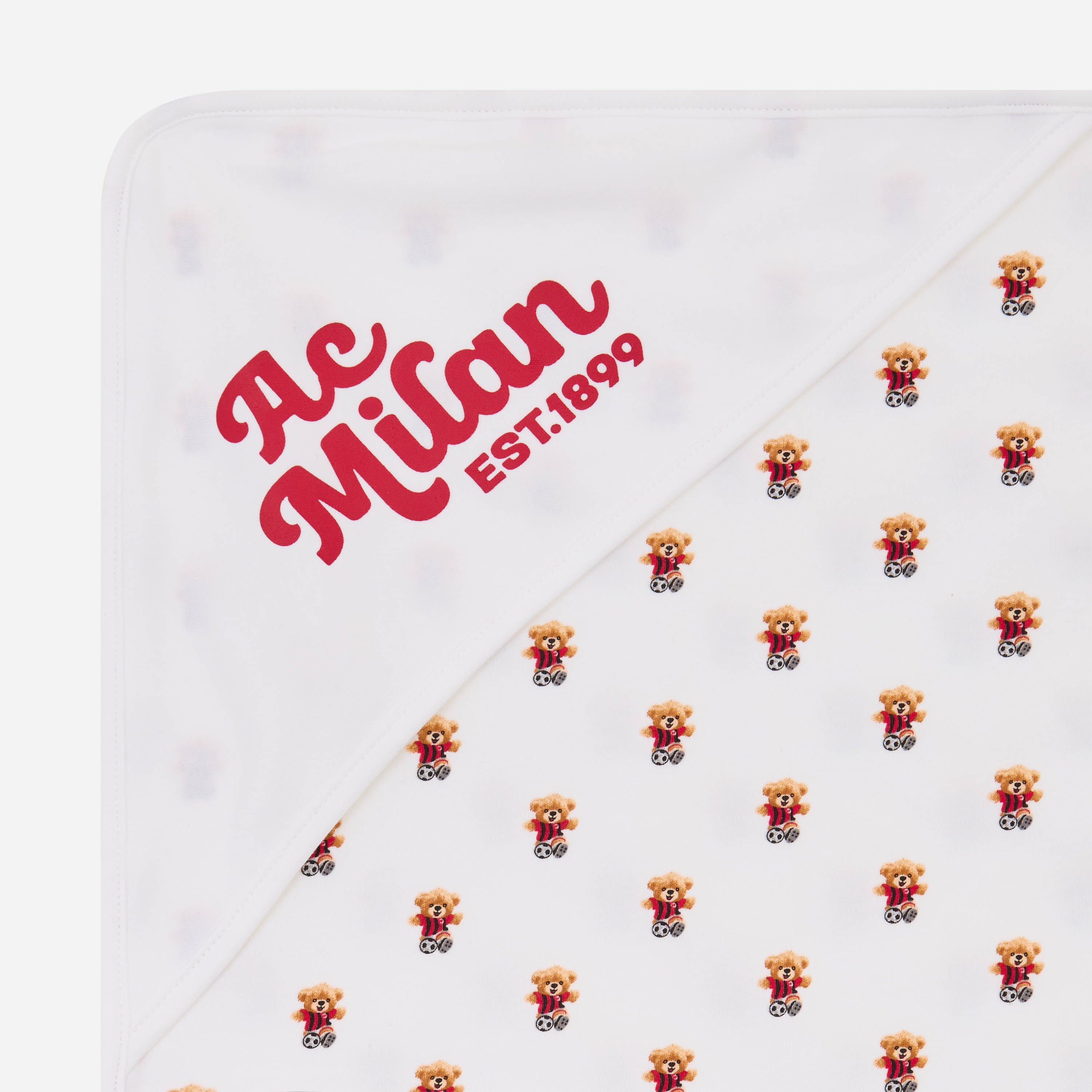 ASCIUGAMANO CON CAPPUCCIO NEONATO MILAN