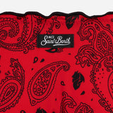 AC MILAN X MC2 SAINT BARTH BIKINI SWIMSUIT WITH BANDANA PATTERN