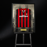 MAGLIA HOME UFFICIALE 1988/89 INCORNICIATA E FIRMATA DA VAN BASTEN, GULLIT E RIJKAARD