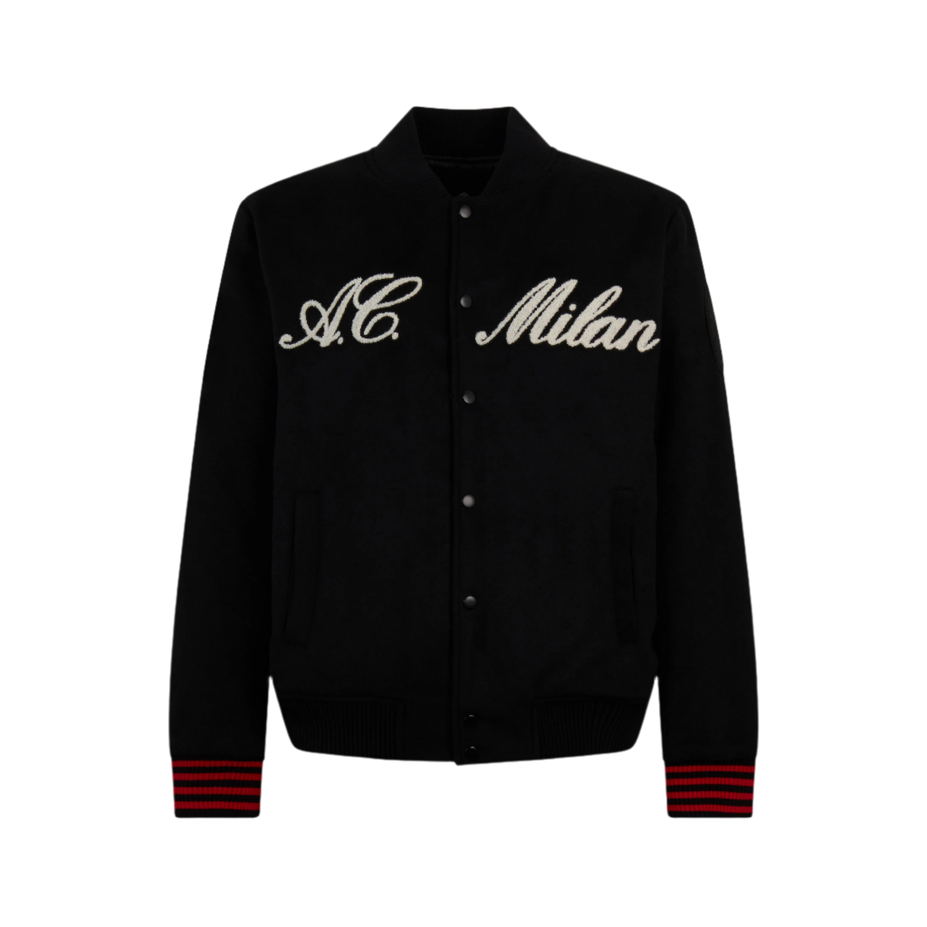 AC Milan x NY Yankees VARSITY JACKET WITH FRONT AND BACK LOGO