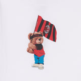 AC MILAN KIDS WHITE TSHIRT TEDDY COLLECTION