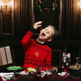 AC MILAN KIDS CHRISTMAS JUMPER