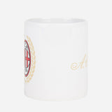 TAZZA MILAN CON LOGO E DETTAGLI ORO
