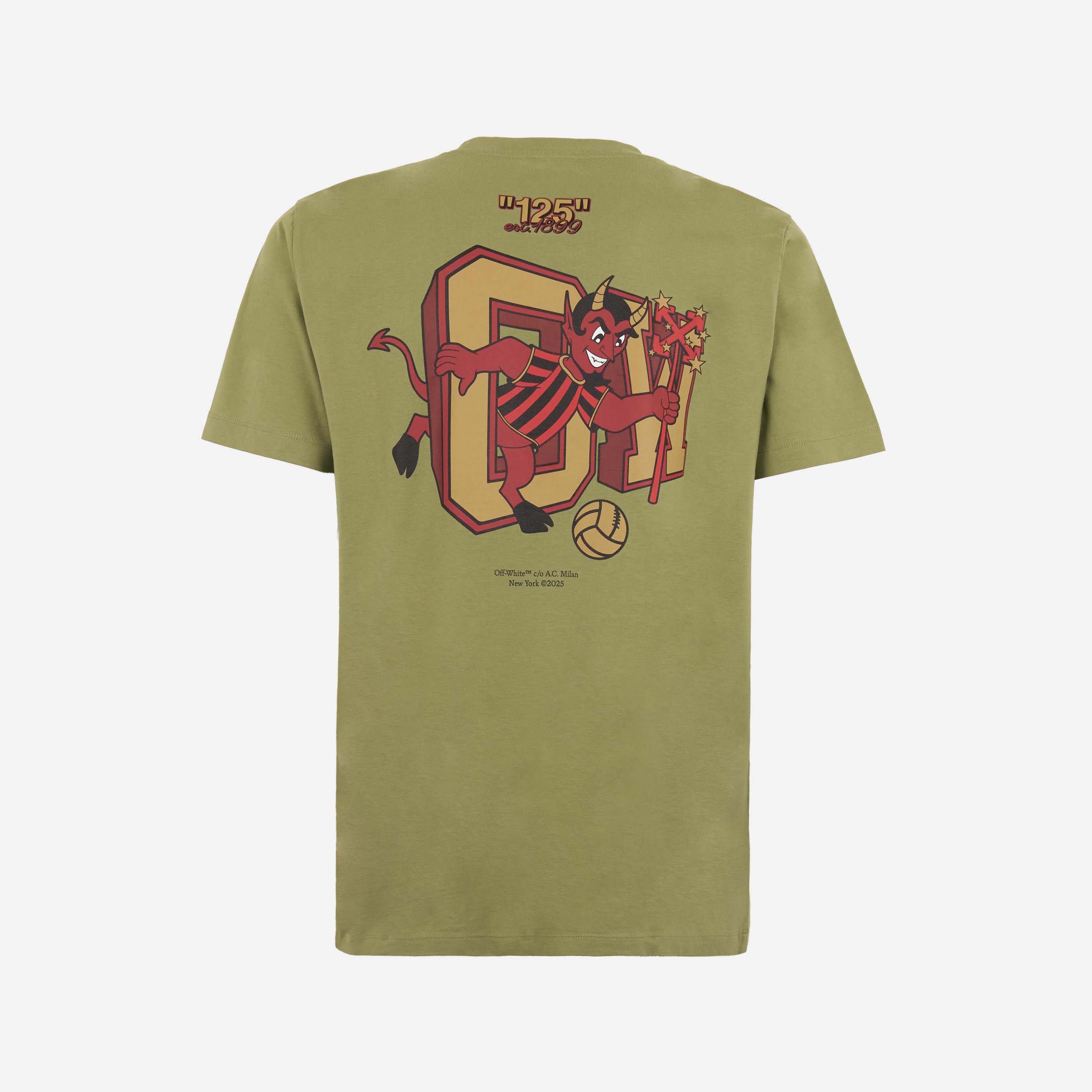 AC MILAN x OFF WHITE T-SHIRT - I SUPPORT SPORT FOR CHANGE