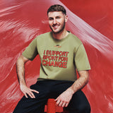 AC MILAN x OFF WHITE T-SHIRT - I SUPPORT SPORT FOR CHANGE
