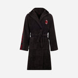 AC MILAN BLACK BATHROBE