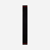 AC MILAN BLACK SCARF WITH LOGO