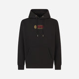 AC MILAN BLACK HOODIE - ROSSONERI SINCE 1899