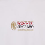 AC MILAN WHITE T-SHIRT - ROSSONERI SINCE 1899