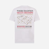 AC MILAN WHITE T-SHIRT - ROSSONERI SINCE 1899