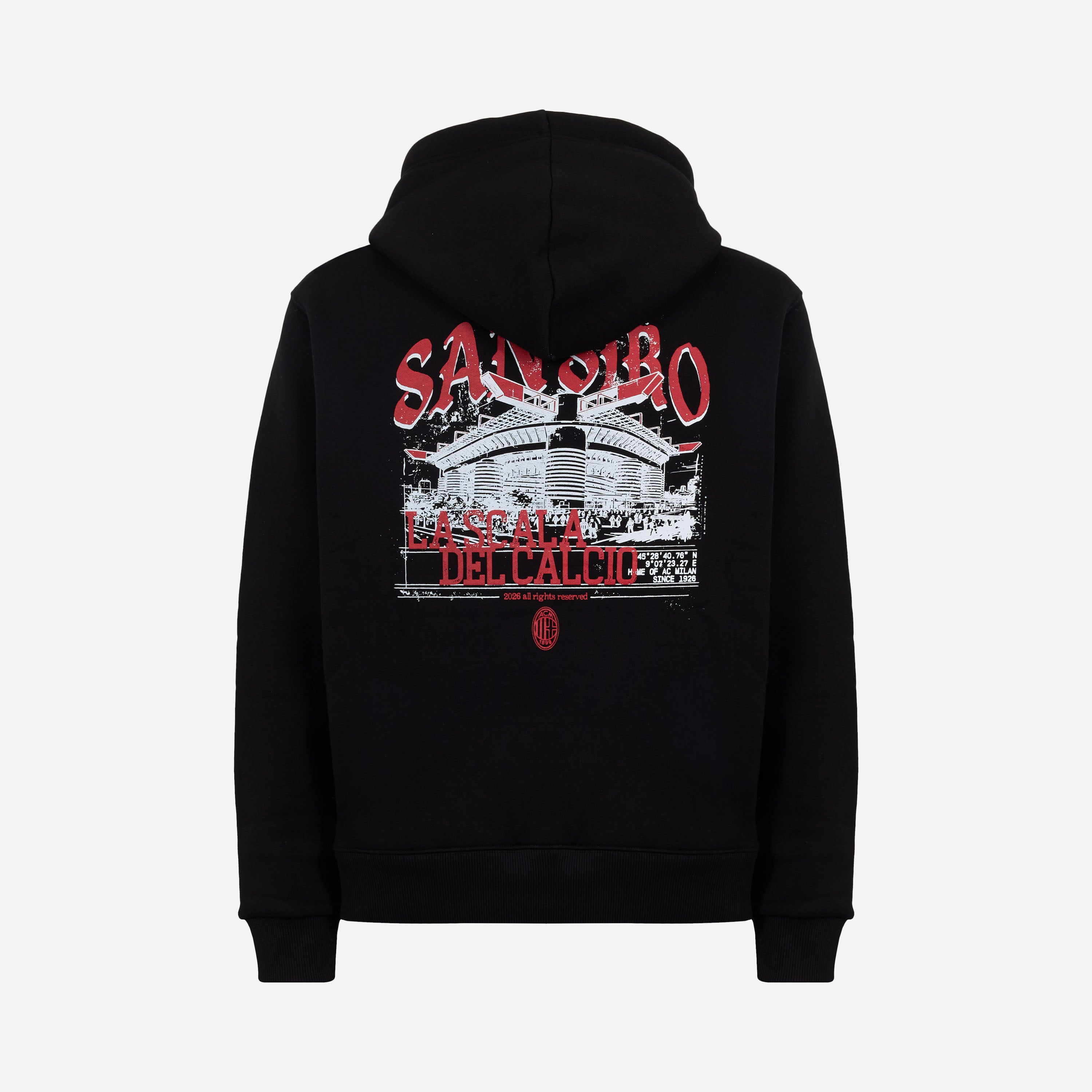 FELPA MILAN NERA SAN SIRO