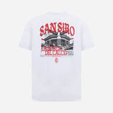 T-SHIRT MILAN BIANCA GRAFICA SAN SIRO