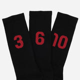 AC MILAN SET OF THREE SOCKS WITH NUMBERS