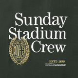 AC MILAN SUNDAY STADIUM CREW GREEN SWEATSHIRT