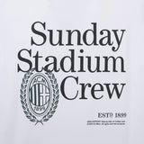 AC MILAN SUNDAY STADIUM CREW WHITE T-SHIRT