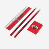 BUNDLE NOTEBOOK WITH STICKY NOTES + STATIONARY SET AC MILAN