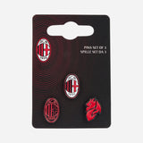 AC MILAN SET OF THREE PINS