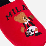 PANTOFOLE ROSSE BAMBINO MILAN