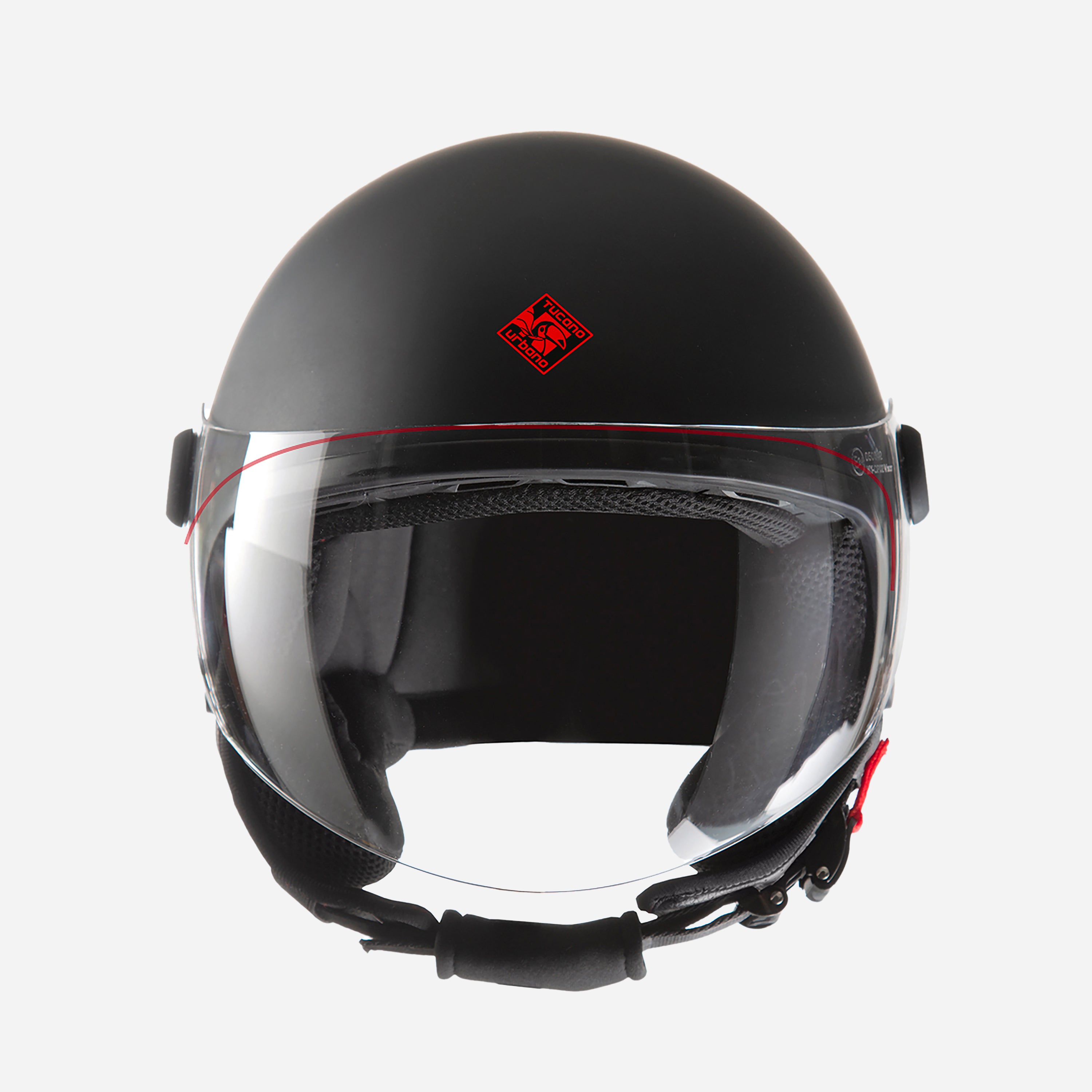 TUCANO URBANO X AC MILAN EL'JETTIN BLACK HELMET
