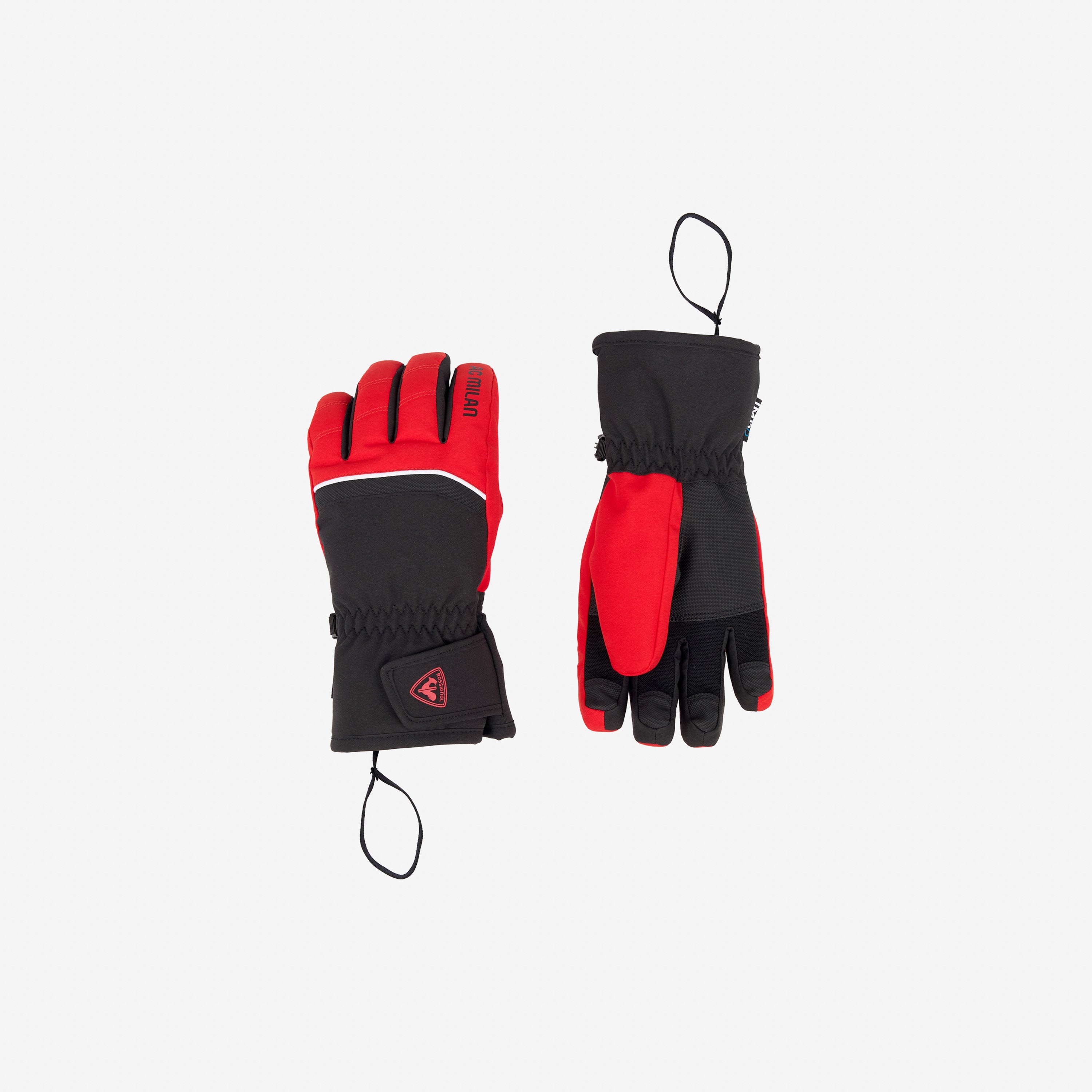 JUNIOR SKI GLOVES - ROSSIGNOL X AC MILAN