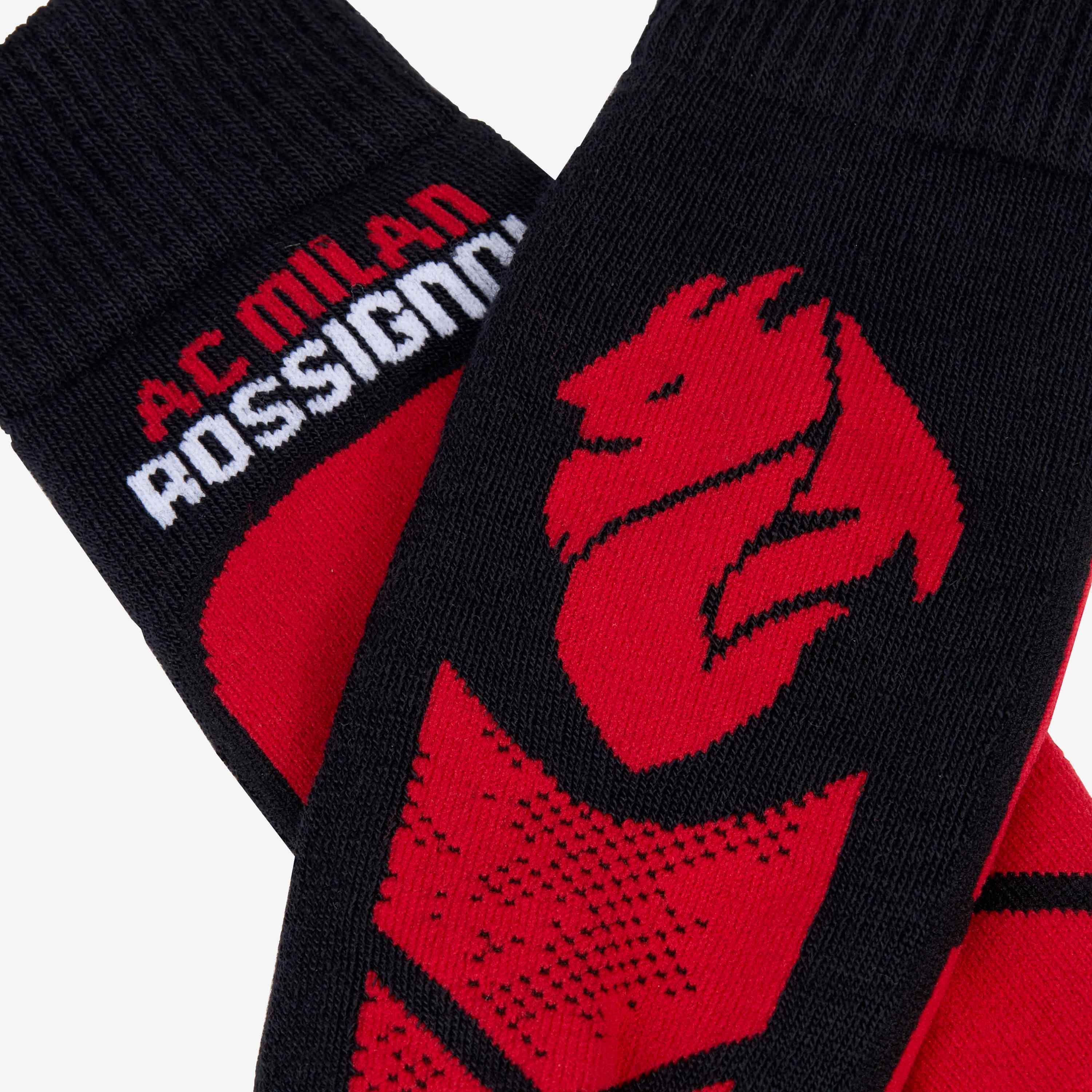 JUNIOR THERMOTECH SKI SOCKS – ROSSIGNOL X AC MILAN