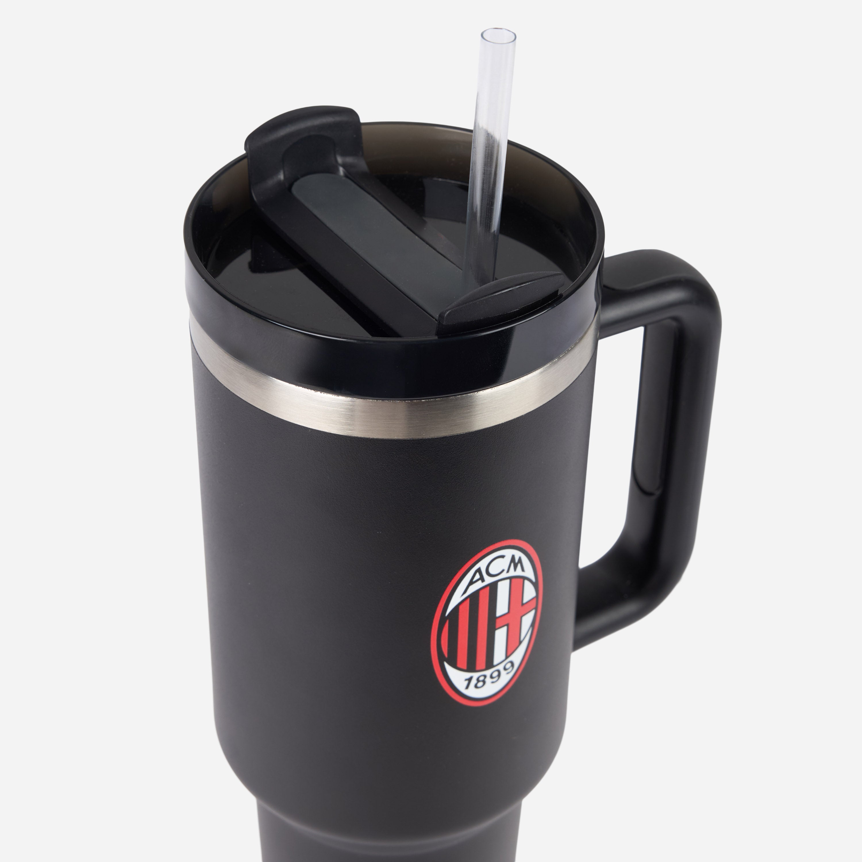 AC MILAN BLACK THERMAL TUMBLER