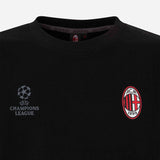 FELPA GIROCOLLO MILAN CON STAMPA CHAMPIONS